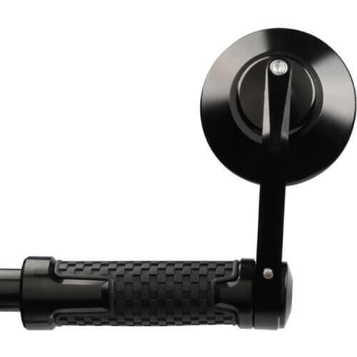 For VESPA GTS300 Sprint150 GTV LX Cafe Racer Motorcycle Handlebar Rearview Mirror HandleMirror Rear View Mirror