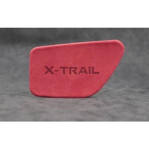 New Product 4PCS Alcant-a Luxury Interior door handle trim Accessories for Nissan X-Trail t32 Qashqai J11 2014-2021