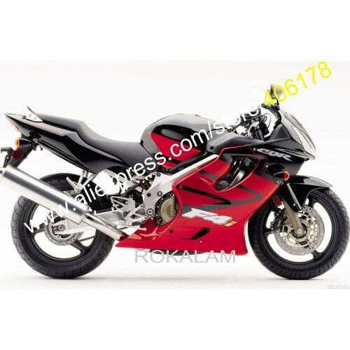 For Honda Fairing CBR600 2004 2005 2006 2007 CBR 600 04 05 06 07 F4i Red Black Motor Fairing (Injection Molding)