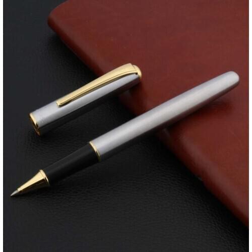 OFFICE classic student pen WING Sung Stainless steel Rollerball Pen