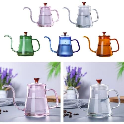 Glass of tea Pour over kettle Premium Grade Coffee Dripper for filter coffee