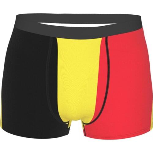 Naval Jack Of Belgium Mens Boxer Briefs Belgian Casual elastic pants for men