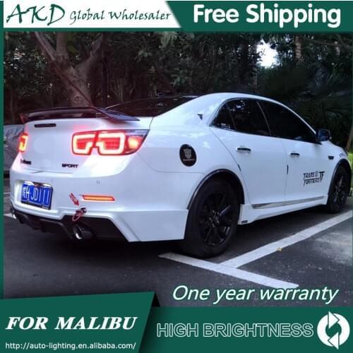 Tail Lamp For Car Chevrolet Malibu 2012-2016 Tail Lights Led Fog Lights DRL Daytime Running Lights Tuning Car Accessories