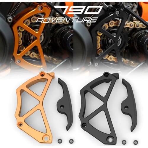 Motorcycle Front Sprocket Cover Protector Chain Guard Cover FOR 790 ADVENTURE R S 890 ADVENTURE /R/S 2019-2021 2020 Accessories