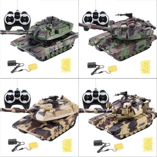 1:32 Military War RC Battle Tank Heavy Large Interactive Remote Control Toy Car