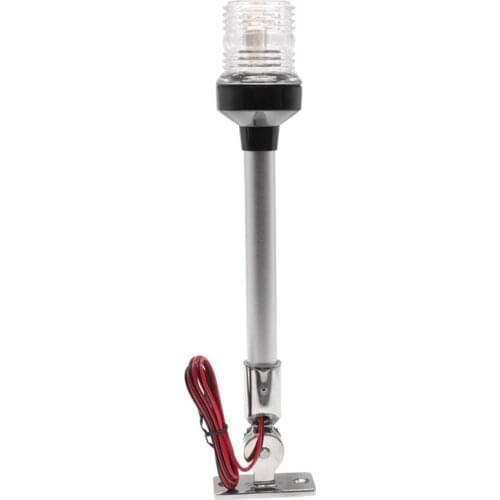 12V 5W Marine Boat Navigation Anchor LED Light Folding -round White LED Lamp