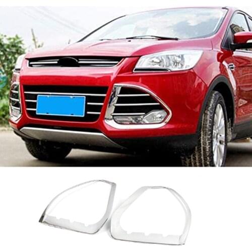 Car Fog Light Lamp Bumper Cover Fit for Ford Escape Kuga 2013 2014 2015 2016