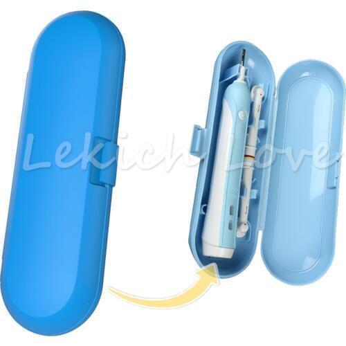 Electric Toothbrush Travel Case for Oral-B Toothbrushes More Choice with Brush Head or Covers for Oral B Toothbrush Heads