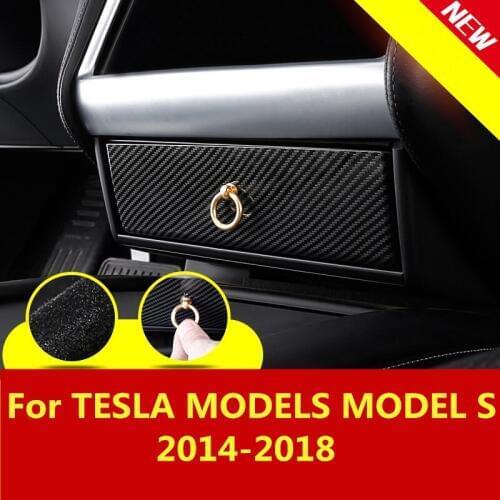 For TESLA MODELX MODEL S 2014-2018 Car Sunglasses Glasses Storage Case Box Holder Sunglass Case Box Holder Sunglasses Visor Clip