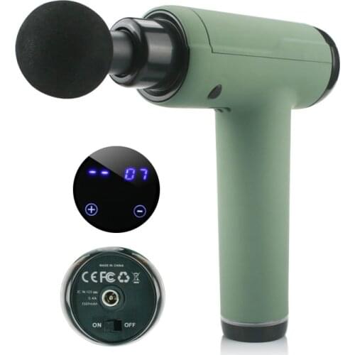 Body Massage Gun Rechargeable Deep Muscle Tissue Massager Device Massage Exercising Relaxation Slimming Shaping Pain Relief