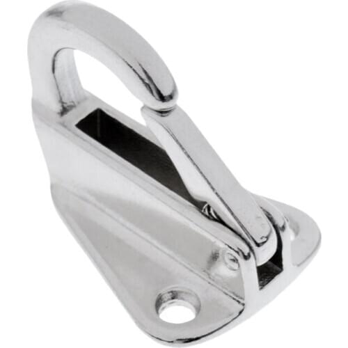 Marine Boat Fender Hooks Stainless Steel Spring Snap Type Fender Fending Hook Hanger 1 Pcs