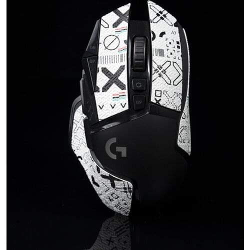 BTL DIY Handmade Non Slip Suck Sweat Mouse Lizard Skin Sticker Skates Punk Mouse for Logitech G502 Hero Without Mouse