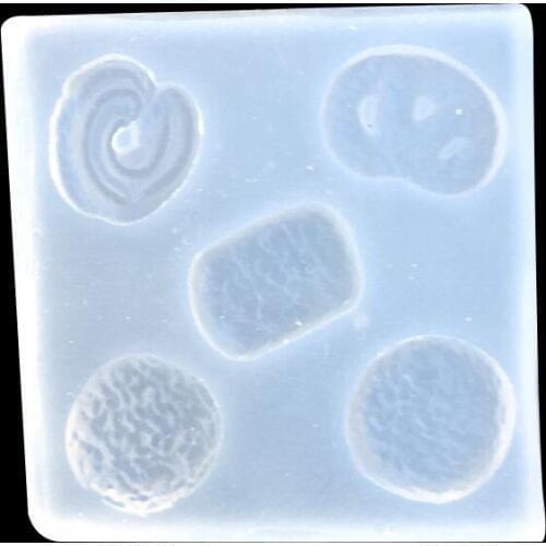 New Pocket Mooncake Mould Cookie Silicone Gel Drop Mould