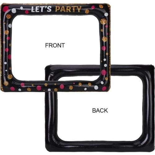 New Inflatable Selfie Frame Party Picture Frame Funny Party Decoration Photo Booth Props For Carnival Wedding Christmas