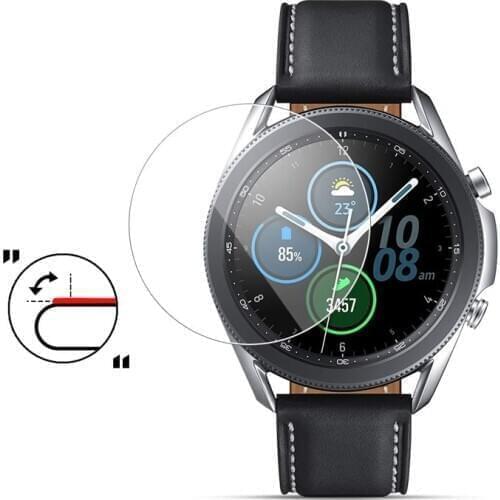 Watch film for Samsung Galaxy Watch 3 45mm 41mm HD Clear Scratch Resistant Bubble Free Anti-Fingerprints screen protector Glass