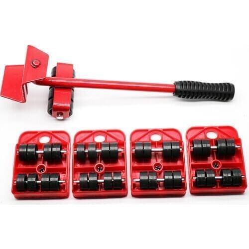 Furniture Lifter Easy Moving Sliders 5 Packs Mover Tool Set Heavy Furniture Appliance Moving & Lifting System