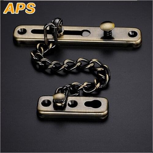 Solid SUS304 Stainless Steel Casting Heavy Duty Robust Door Chain Security Lock Chain Door Safety Guard Chain, EK-07A-SS
