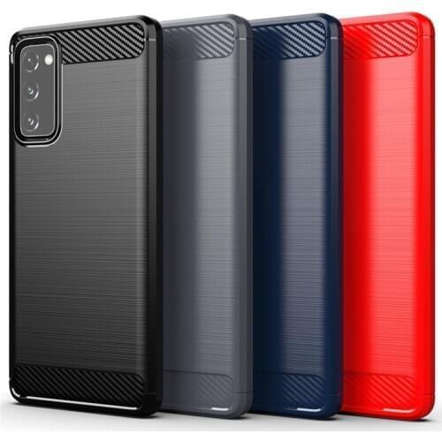 Shockproof Bumper For Samsung Galaxy S20 Fan Edition Case For Samsung S20 Fan Edition Silicone Phone Cover For Samsung S20 FE