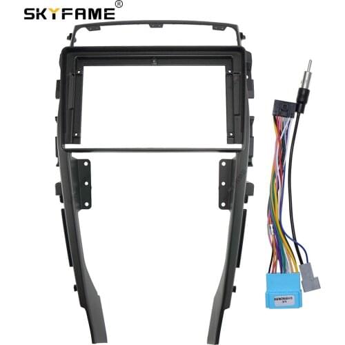 SKYFAME Car Frame Cable For SUZUKI liana A6 2014-2016 Android Big Screen Dask Kit Fascia Frame Line