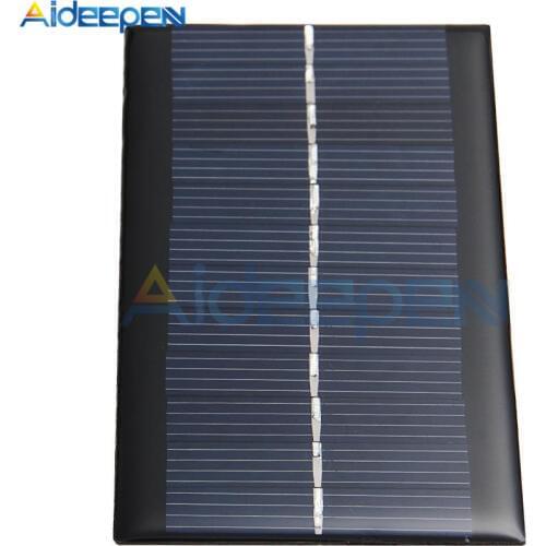 Solar Panel 6V 1W Mini Solar System DIY For Battery Cell Phone Chargers Portable Solar Cell