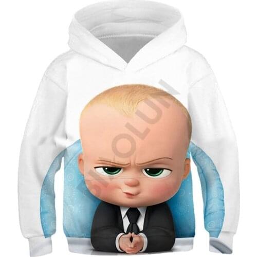 Super Baby Lovely 3D Print Long Sleeve Sweatshirt Autumn Funny Movie Baby Boys Casual Hoodies Kawaii Kids Pullover Children Tops