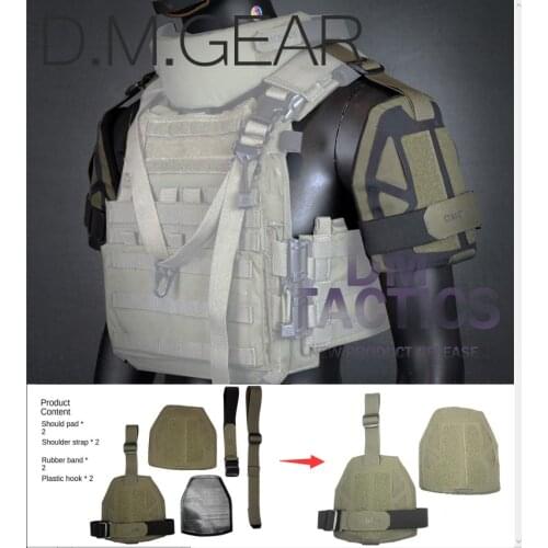 Tactical Shoulder-Guard Universal Shoulder Armor compatible with all tactical vests