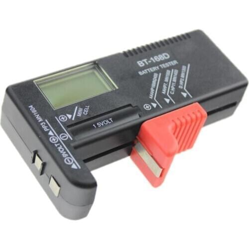 Button Cell Battery Universal Volt Checker Tester Tool AA AAA C/D 9V 1.5V