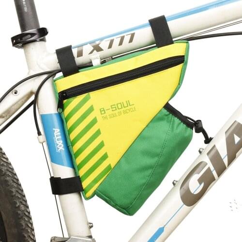 Waterproof Cycling Front Top Tube Frame Bag Storage Pouch Mountain Bike Triangle Bag Frame Holder Saddle Bag Bicycle Accessories