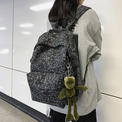 HOCODO Womens Backpack Quality Waterproof Nylon Backpack Female Large-Capacity School Bag Casual Student School Backpack Travel