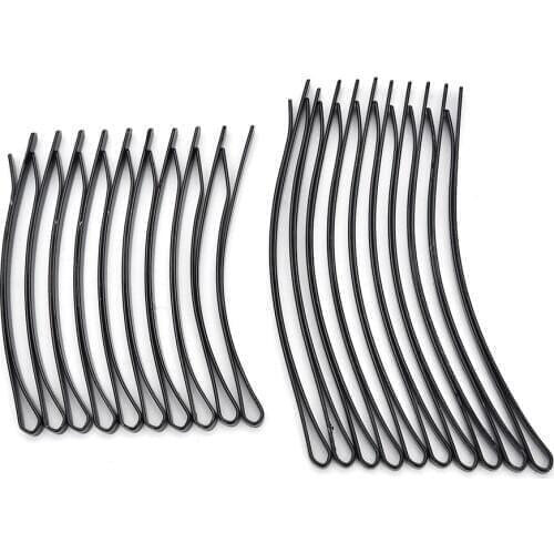 10Pcs/lot Women Black Hairstyle Barrette Hairpin Metal Hair Bobby Pins Grips Girls Hair Clip Hairdressing Styling DIY Tools