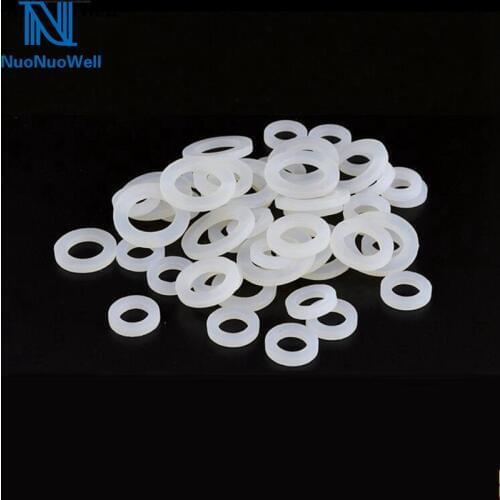 10PCS NuoNuoWell Rubber Sealing Ring 1/2" 3/4" 1" Silica Gel Gasket Soft Gaskets Water Heater Thread Connector Seals