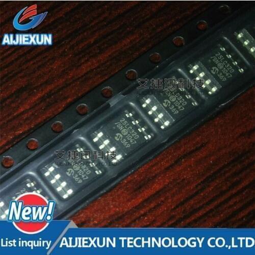7Pcs 25LC320/SN 25LC320 32K 2.5V SPI Bus Serial EEPROM in stock New and original