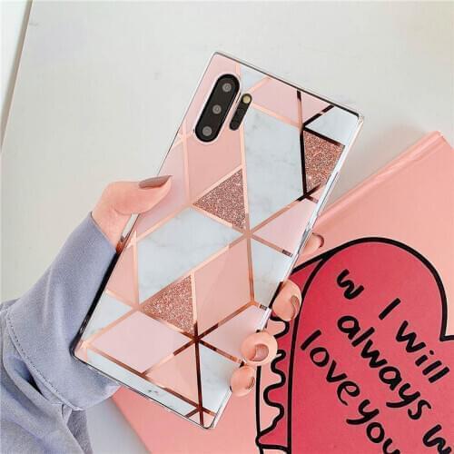 Funda Case for Samsung Galaxy S20 FE Note 20 Ultra S20 Note 10 S10 Plus A50 A70 A51 A71 5G Coque Marble Phone Case Cover Capa