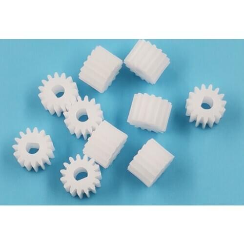 D-Shape Hole 153AD 0.5M Motor Gear 8.5mm Outer Diameter 15 Teeth 2.95mm D-hole Toy Gears