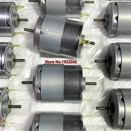 Brand new dual shafts 365 DC motor RS-365PH-13205 12V 4000rpm 24V 8200rpm carbon brush motor