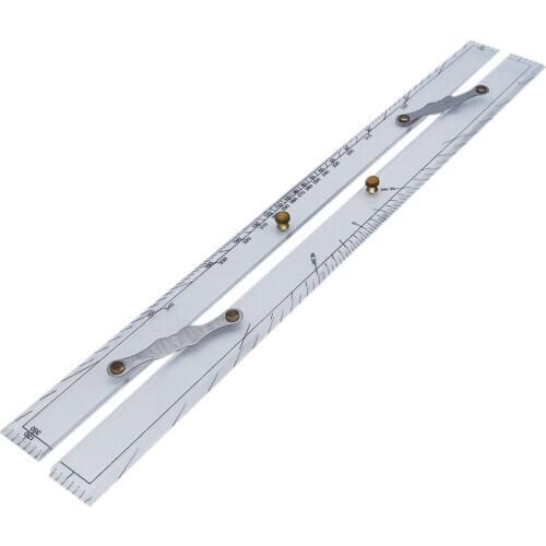 Marine Ruler Parallel Ruler Nautical Charts Parallel Ruler Mapping Points to Pull Parallel Ruler 450MM