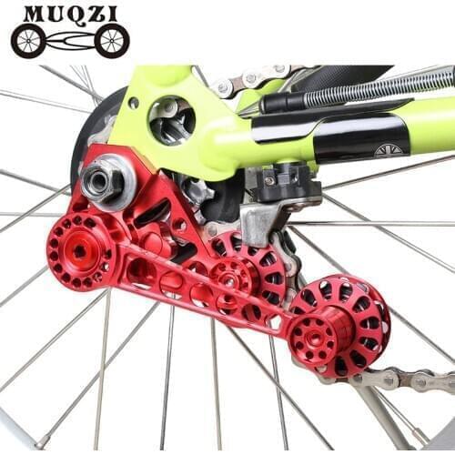 MUQZI Folding Bike Chain Guide Single-Disc 2/3/6 Speed Rear Derailleur Chain Tensioner For Brompton Inner Outer Shift