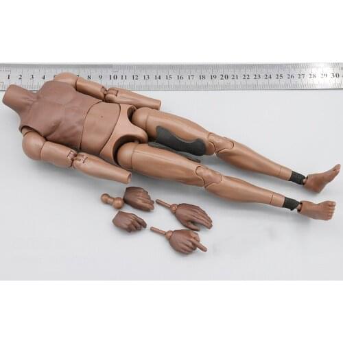 For Sale DAM 78080 DAMTOYS 1/6th Marine Corps Cruise Black Soldier Male Body Figures With Hand Foot Connector For Doll Collect