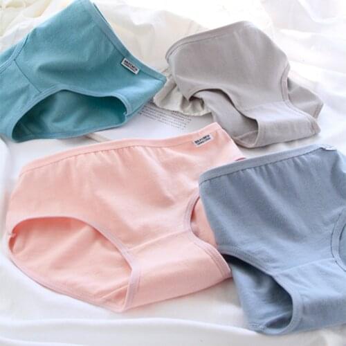 New Arrivl 4Pcs/Lot Girl Panties Underwear Cotton Comfortable Cartoon Wholesale A001-4