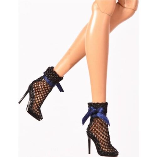 Original Doll Shoes High Heels Super Model FR Body Figure Doll Shoes 1/6 Doll Casual Sandals Shoes Boots Doll Accessories