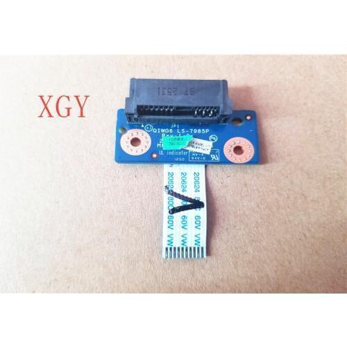 Original Para FOR Lenovo G580 G585 N585 N580 SATA Drive Óptico Conector da PLACA Com Cabo LS-7985P