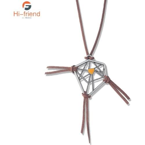 Game Death Stranding Dreamcatcher Necklace Model Sam Porter Bridges Necklace for Women Man Casual Ornaments Party Gift