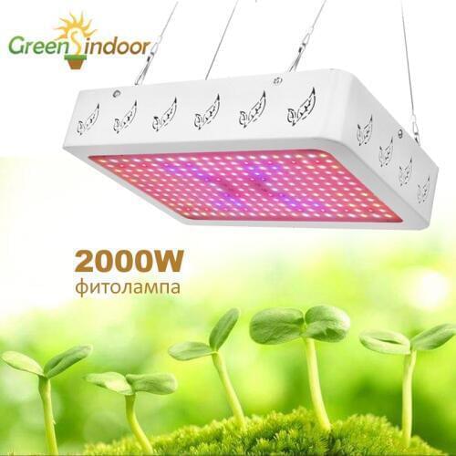 Full Spectrum LED Grow Light 1000W 2000W Phyto Lamp For Plant Indoor Growing Lamp Leds Fitolamp Grow Tent Flower Seedlings Herbs