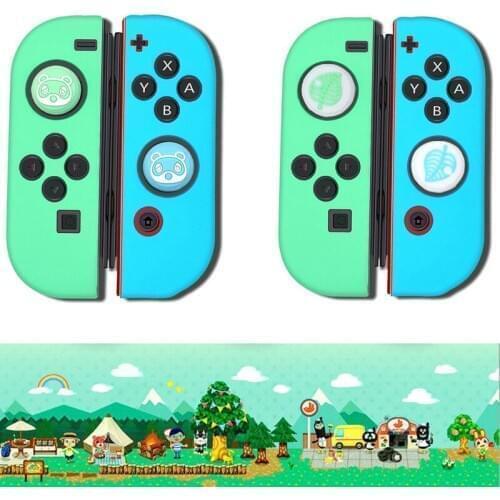 Thumb Stick Grip Cap Joystick Protective Cover Soft Skin For Nintendo Switch NS Joy-Con Nintend Joycon Controller Silicone Case
