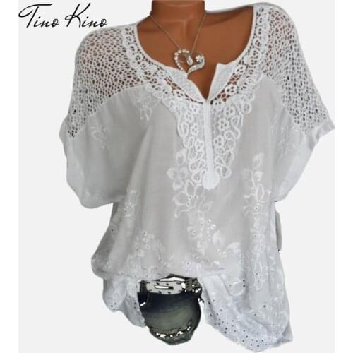 Tino Kino Short Sleeve Blouses
