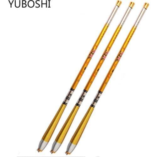 YUBOSHI Carbon Fiber Super Light 2.1M/2.4M/2.7M/3.0M/3.6M/4.5M Telescopic Fishing Rod Hand Stream Rod Carp Fishing 2020 New