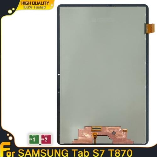 11" LCD For Samsung Galaxy Tab S7 SM-T870 SM-T875 T870 T875 LCD Display Touch Screen Digitizer Panel Assembly