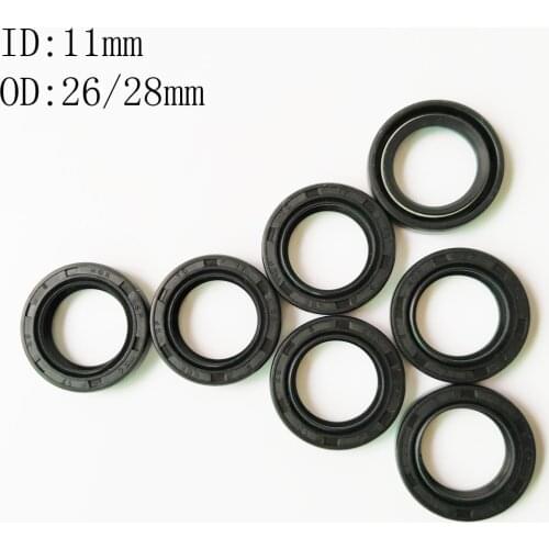 1PCS 11X26X7 11X28X7MMNBR Shaft Skeleton Oil Seal TC Nitrile Rubber Ring Gasket