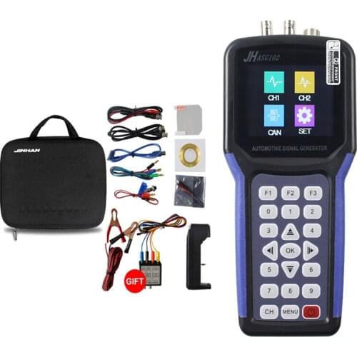 ASG102 Automotive Signal Generator Test with Can Line 2 Channels Waveform Cигнал Output Oscilloscope Auto Repair Tools