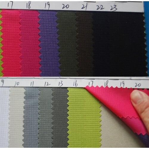 Free shipping 10yards /lot 300g/yard fatory 300DPU a sub-grid luggage fabrics / quality plain dyed fabric wholesale PU fabric